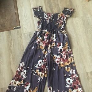 Floral jumpsuit